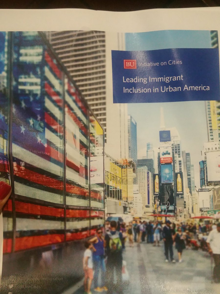 FayrouzSaad's tweet photo. .@BUonCities kicks off w/conference on #Immigrant integration, setting great precedent 4 cities. #urbanimmigration https://t.co/ExVriksE5z
