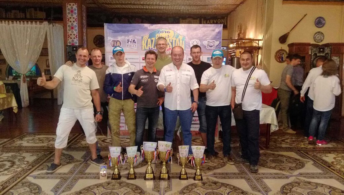 1st place in T2 class and 3rd overall in #KazakhstanRally with standard Nissan Patrol! #rally #kazakhstan #nissan