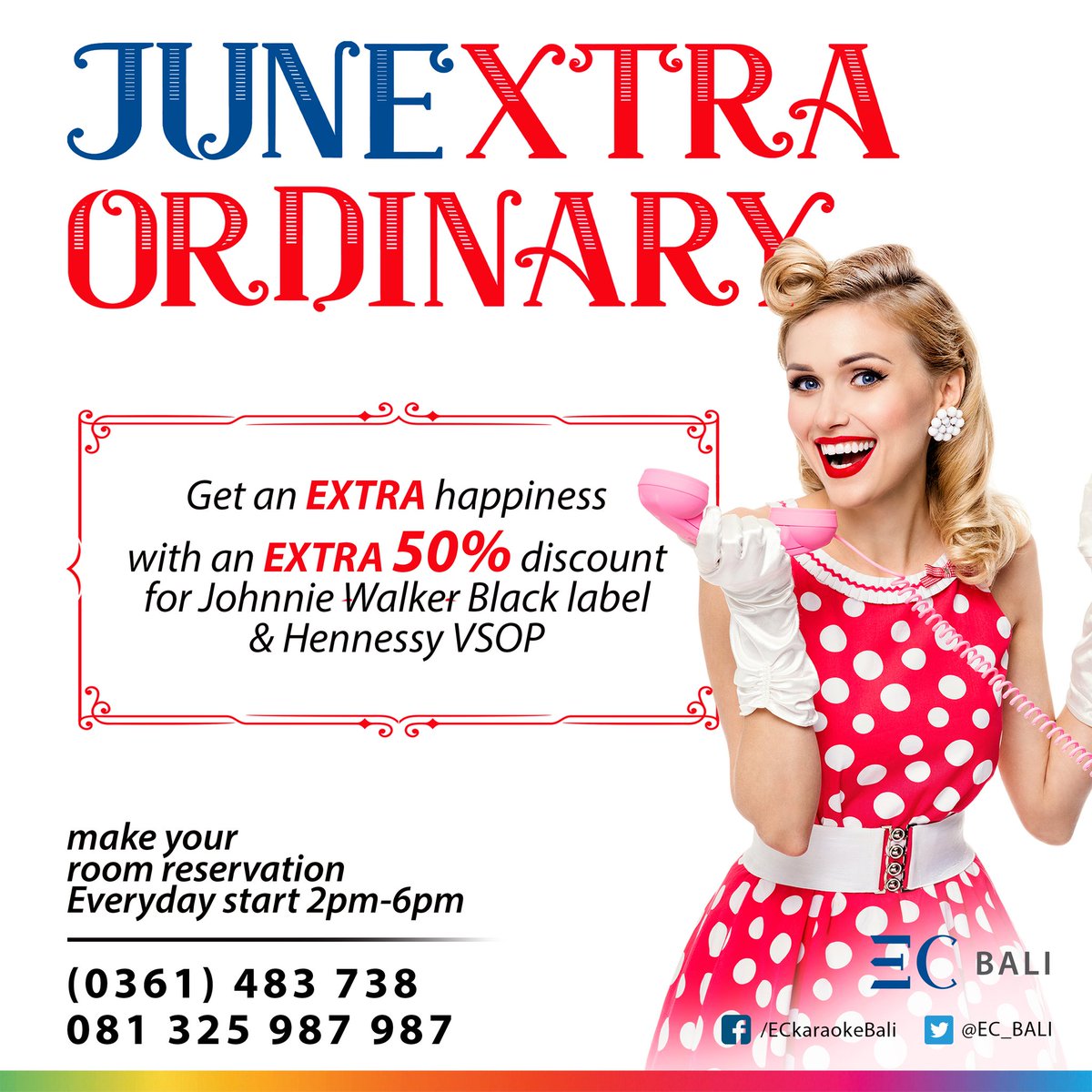 EC_BALI's tweet image. Meanwhile this JUNEXTRAORDINARY #extraFUN #extraPLEASURE #extraDISCOUNT @EC_BALI we offer you EXTRA