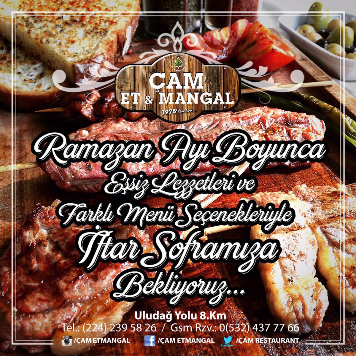 #hoşgeşdin #yaşehri ramazan #HayırlıRamazanlar #iftar #bursa