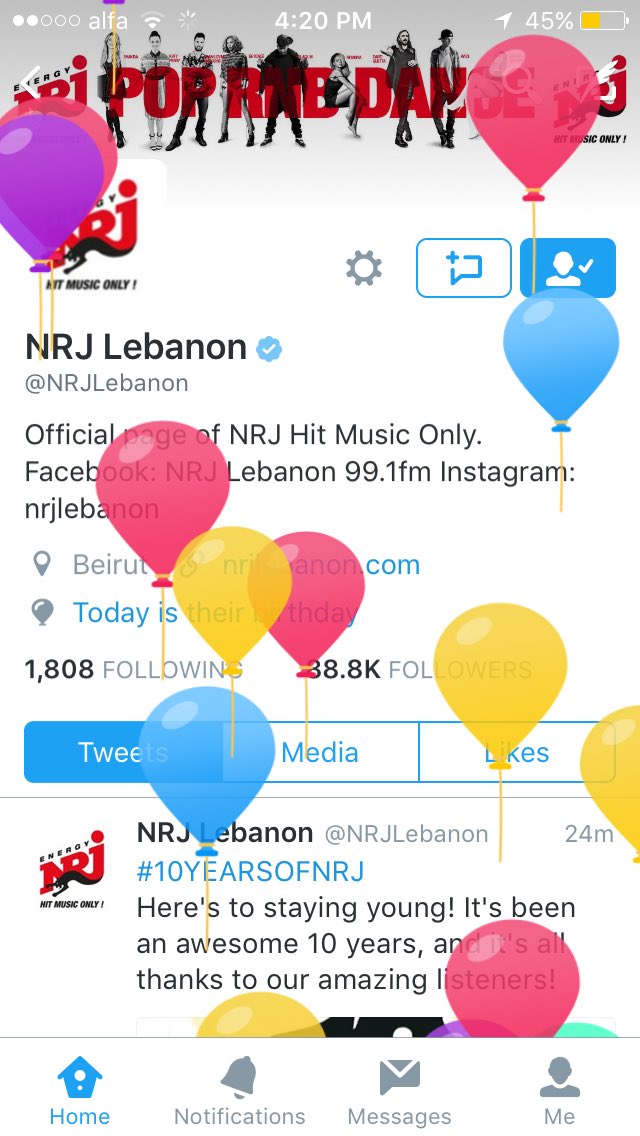 perrysfreak's tweet photo. Happy birthday @NRJLebanon From all the lebanese katycats, to our fav radio https://t.co/ERYHuHrTWx