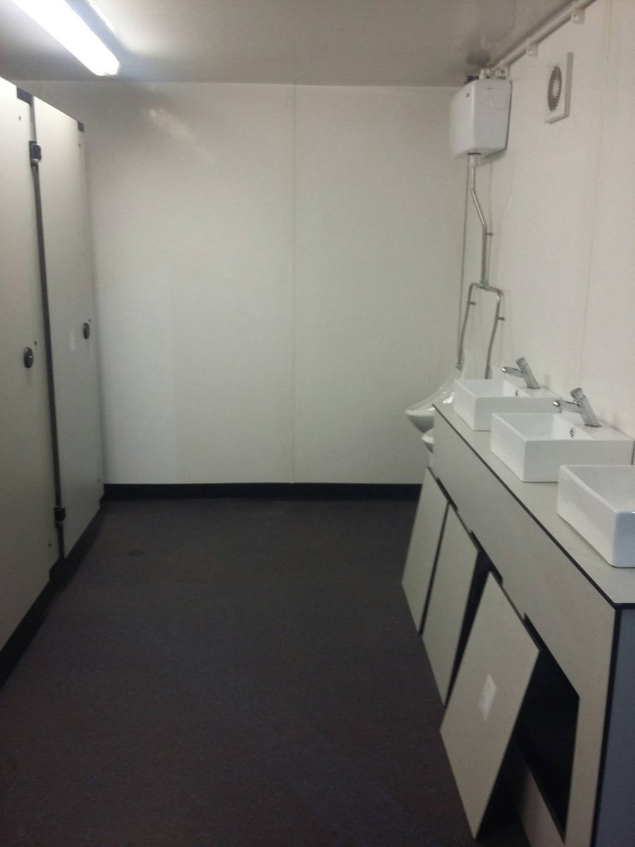 We can transform any of our containers into toilet facilities or shower rooms! #containers #shipping #buy #hire