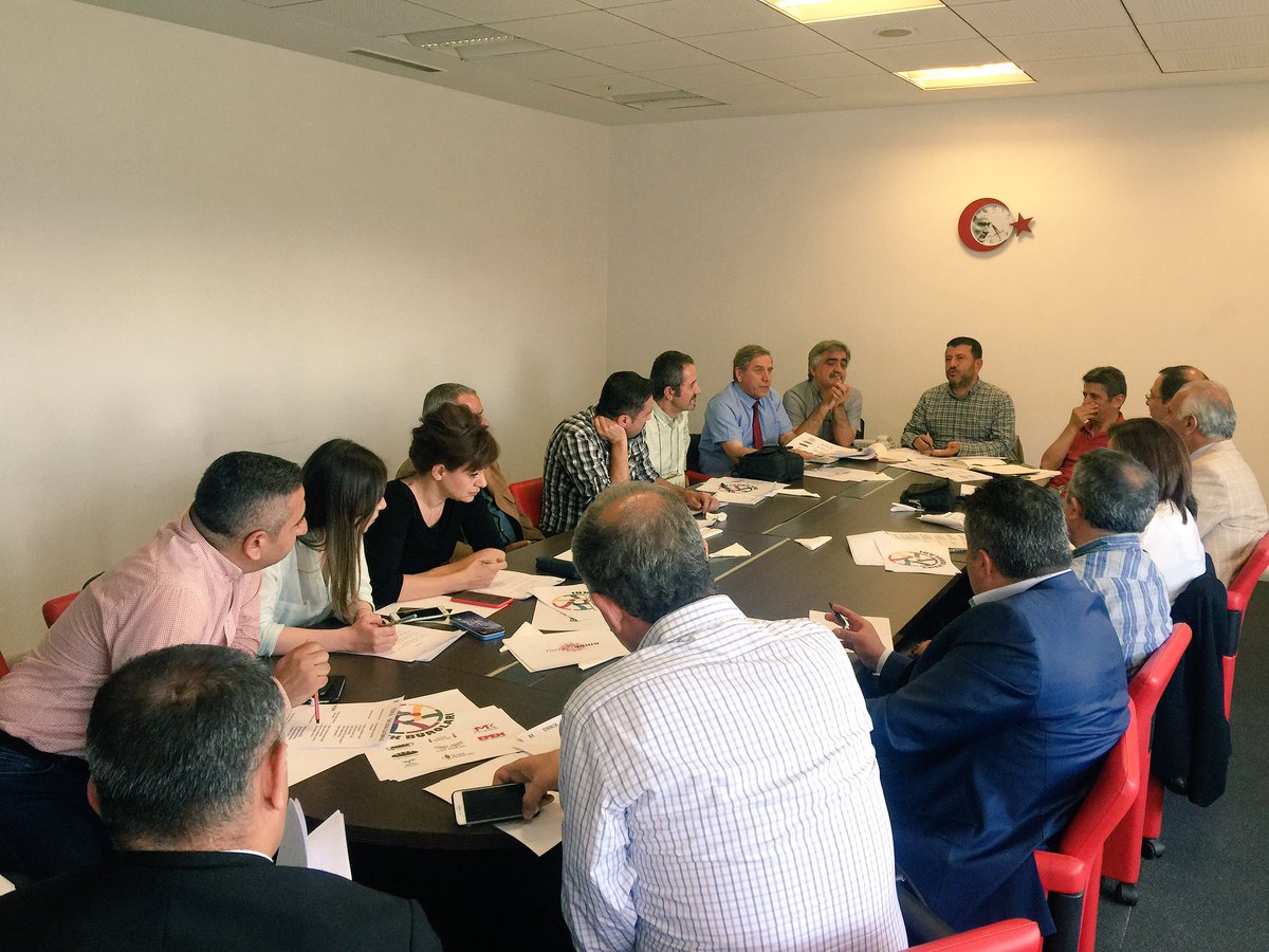 CHP Emek Bürolarının ilk resmi toplantısını yapıyoruz. Önümüzdeki günlerde bir basın toplantısı ile duyuracağız.