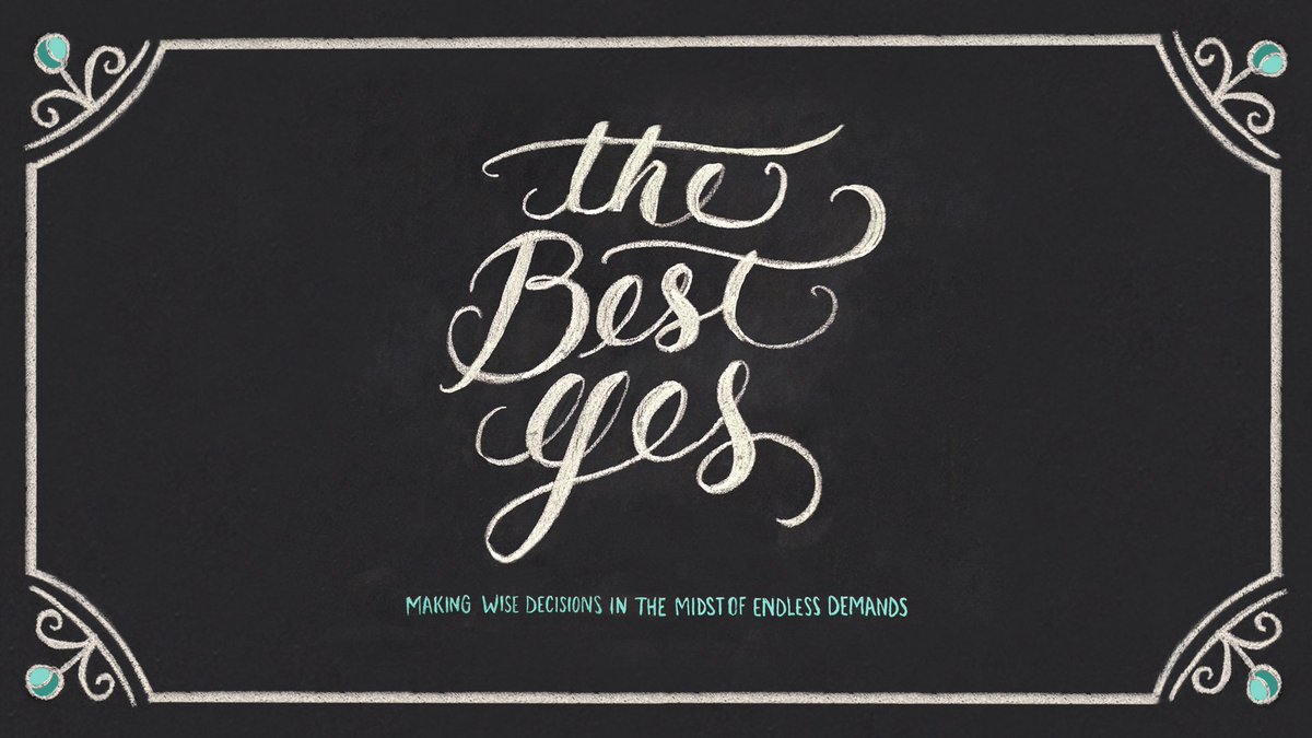 SBCFindlay's tweet image. Have decisions to make?A wise woman shows the importance of wisdom in part 2 of The Best Yes:ow.ly/6El9300XFRG