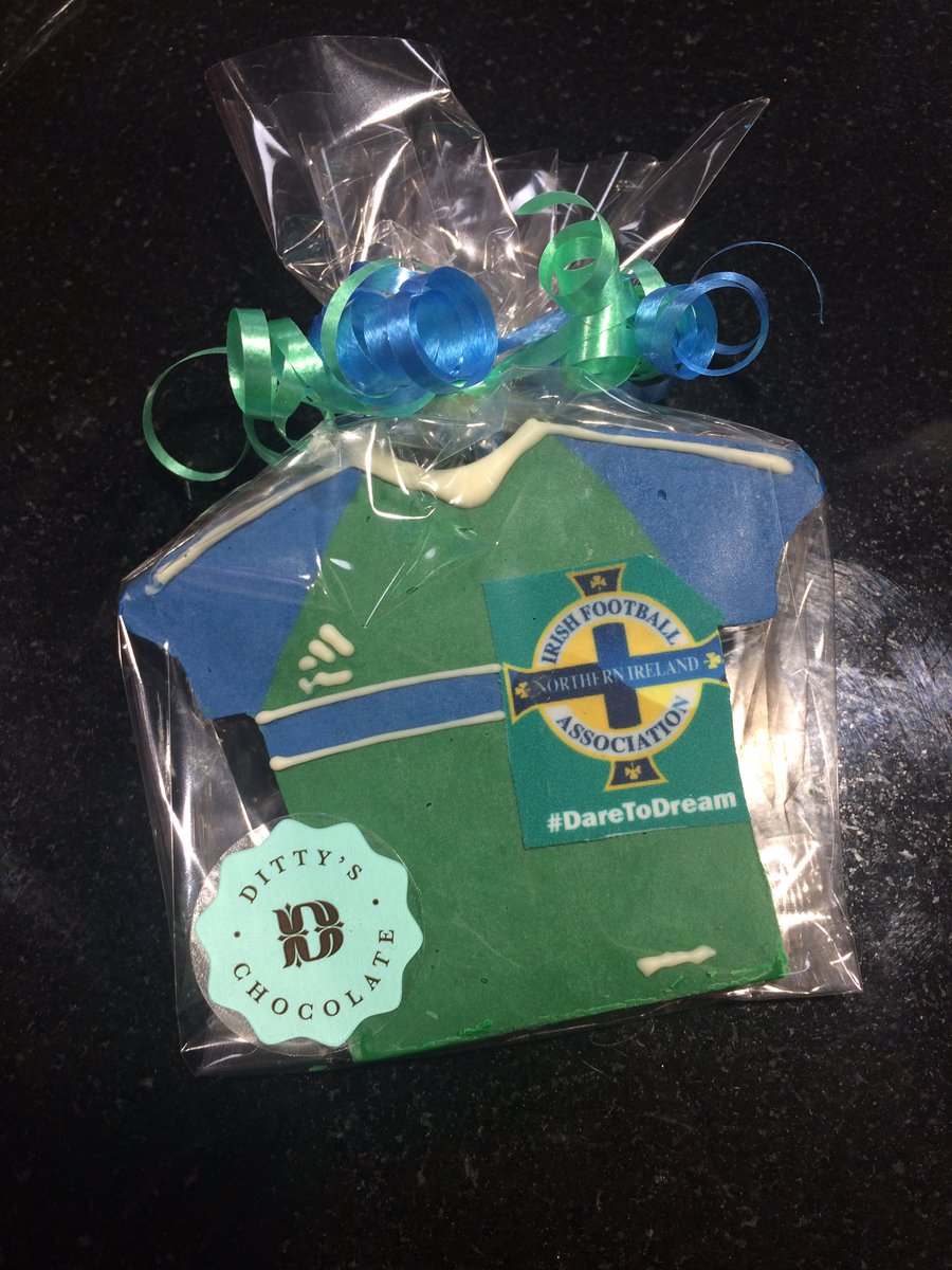 Today's Antics! #chocolate #football #EURO2016 @EURO2016 #NorthernIreland <a href="/NorthernIreland/">Northern Ireland</a>