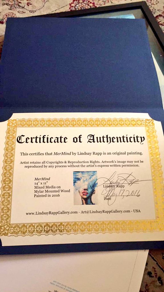 Outsider_S1's tweet photo. Today I’ve received my baby 😍💙

Painted by @LindsayRapp 🌸✨ https://t.co/ointyjg8Ob