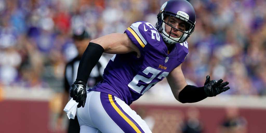 NFL's tweet photo. .@Vikings make Harrison Smith the NFL's highest-paid safety: https://t.co/hyYVTq7g3c (via @RapSheet) https://t.co/6edOlun1xU