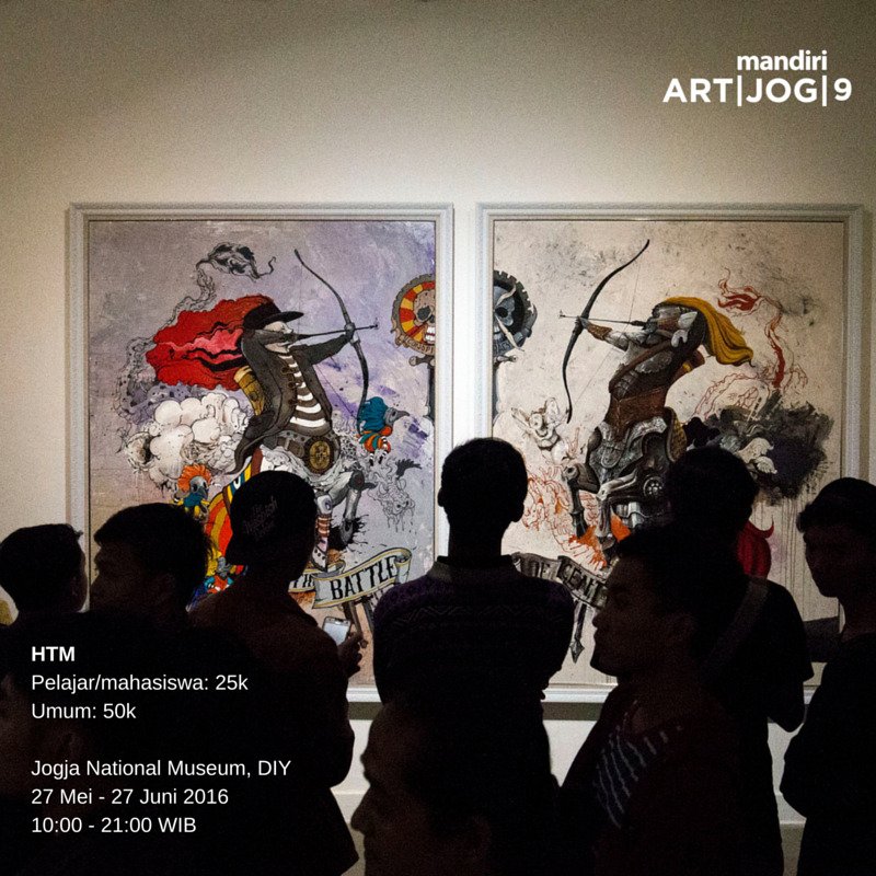 27 Mei - 27 Juni 2016 | 10.00 - 21.00 | Mandiri ART|JOG|9 | di JNM #mandiriartjog9 <a href="/artjog/">ARTJOG</a>