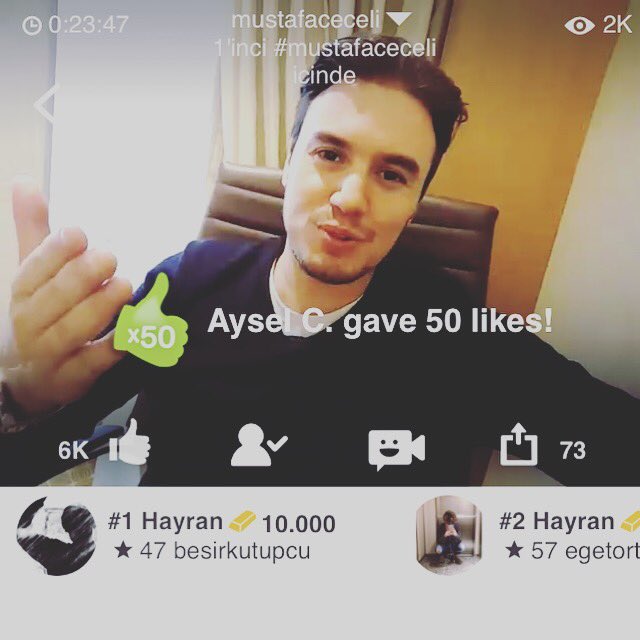 YouNowTurkiye's tweet photo. @mustafaceceli şimdi #YouNow'da canlı yayında! Katıl ve sorularını sor🎉
https://t.co/wtHac8m6B3 https://t.co/eBv32EJsv1