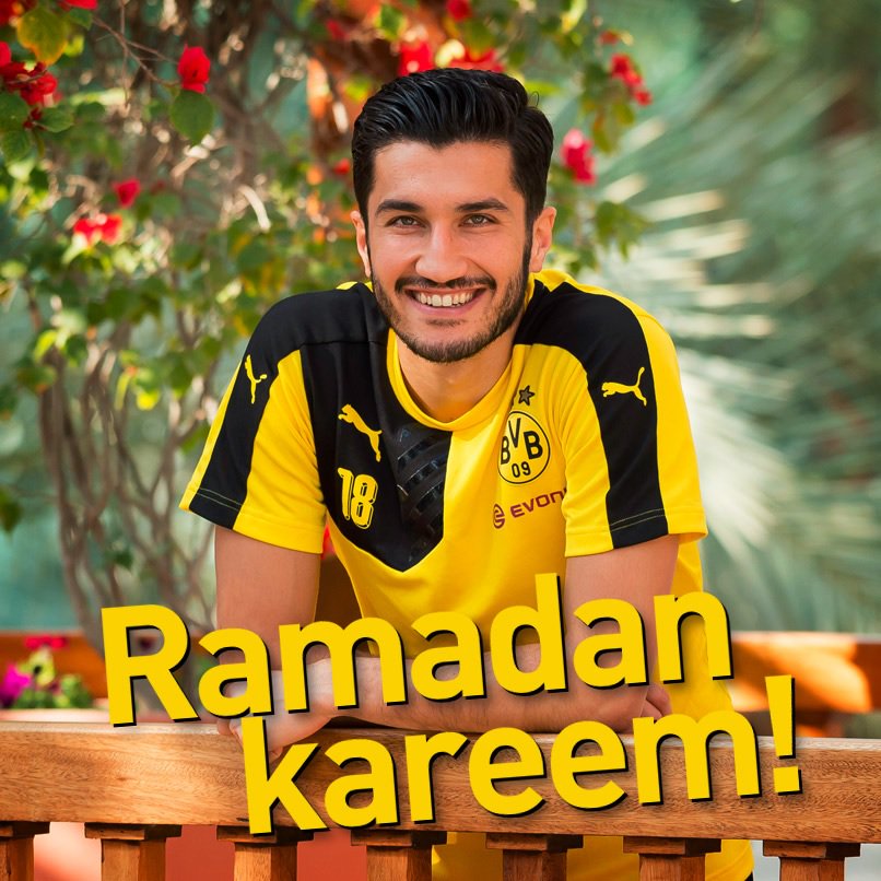 BVB's tweet photo. Wir wünschen allen muslimischen BVB Fans einen gesegneten Ramadan!
//
We wish all Muslim BVB fans a blessed Ramadan! https://t.co/BkntqaDUpd