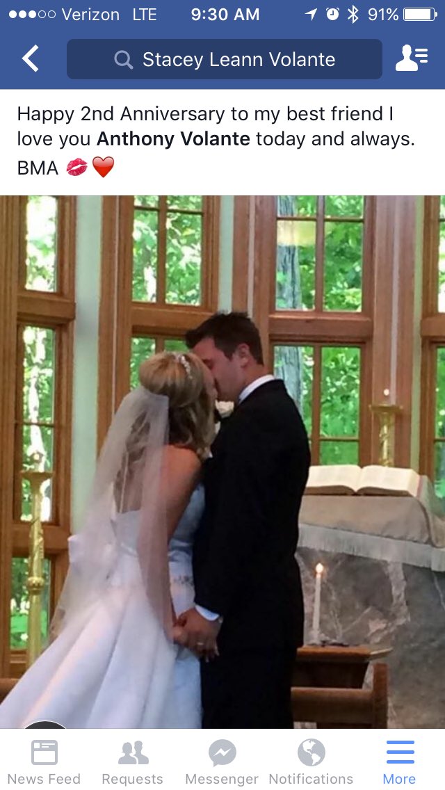 stacchidester's tweet photo. Today is our special day! I love you babe! https://t.co/VSuR9HWMCz