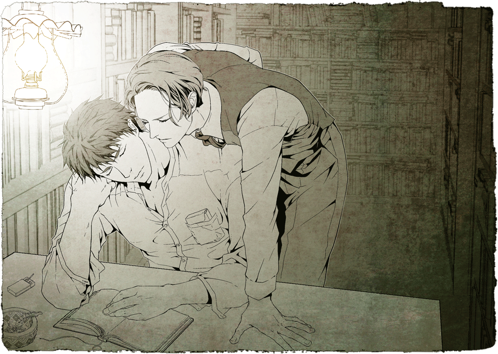 BL目線で描きまし。みよさくなのかさくみよなのか此の二人ほんとわからんくて描いてみれば分かるんじゃね?と思い至ったものの皆目見当がつかずグヌヌ(………百合ップルなのかな 
