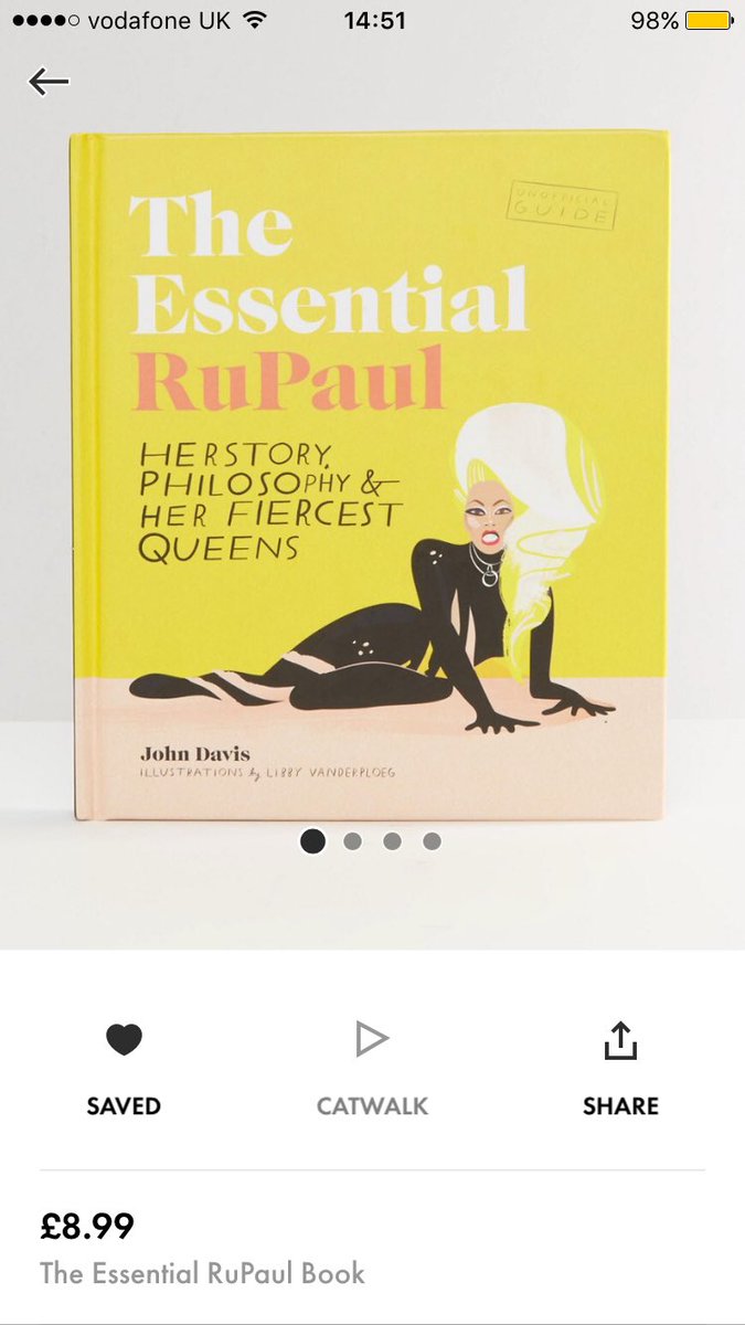 TheLauraButler1's tweet image. Just seen this book on @ASOS  I need this in my life @RuPaul. @BPikey