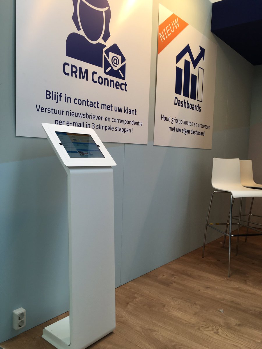 tabletpro_nl's tweet photo. Nieuwe Tabdoq iPad Pro zuil op de Provada in de RAI Amsterdam. https://t.co/g0ax4cThuF https://t.co/S6l4sqHJGF