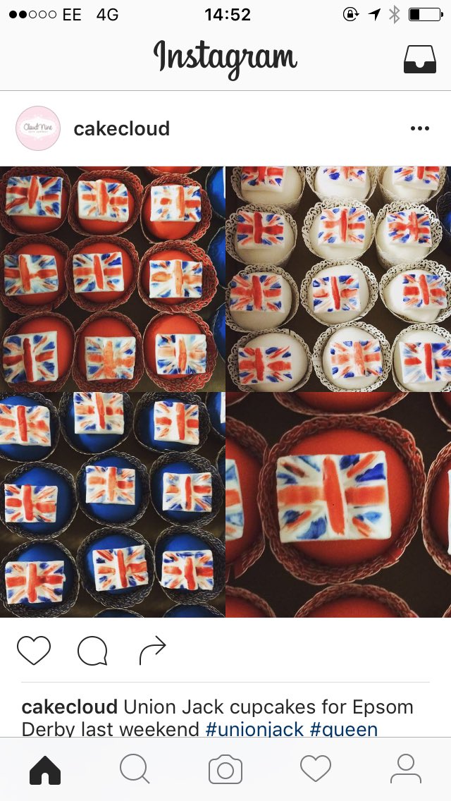 CakeCloud's tweet photo. Our hand painted cupcakes for @EpsomEvents @EpsomRacecourse @TheJockeyClub for The Derby #queens90th https://t.co/JPiQ8fTs4Z