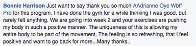 UFiiTbyAdrianne's tweet photo. Great feedback from one of my #10WeekLean clients. Just started Week3 and the group is smashing it! #fitfam #fitness https://t.co/Ft6aAFlRj5