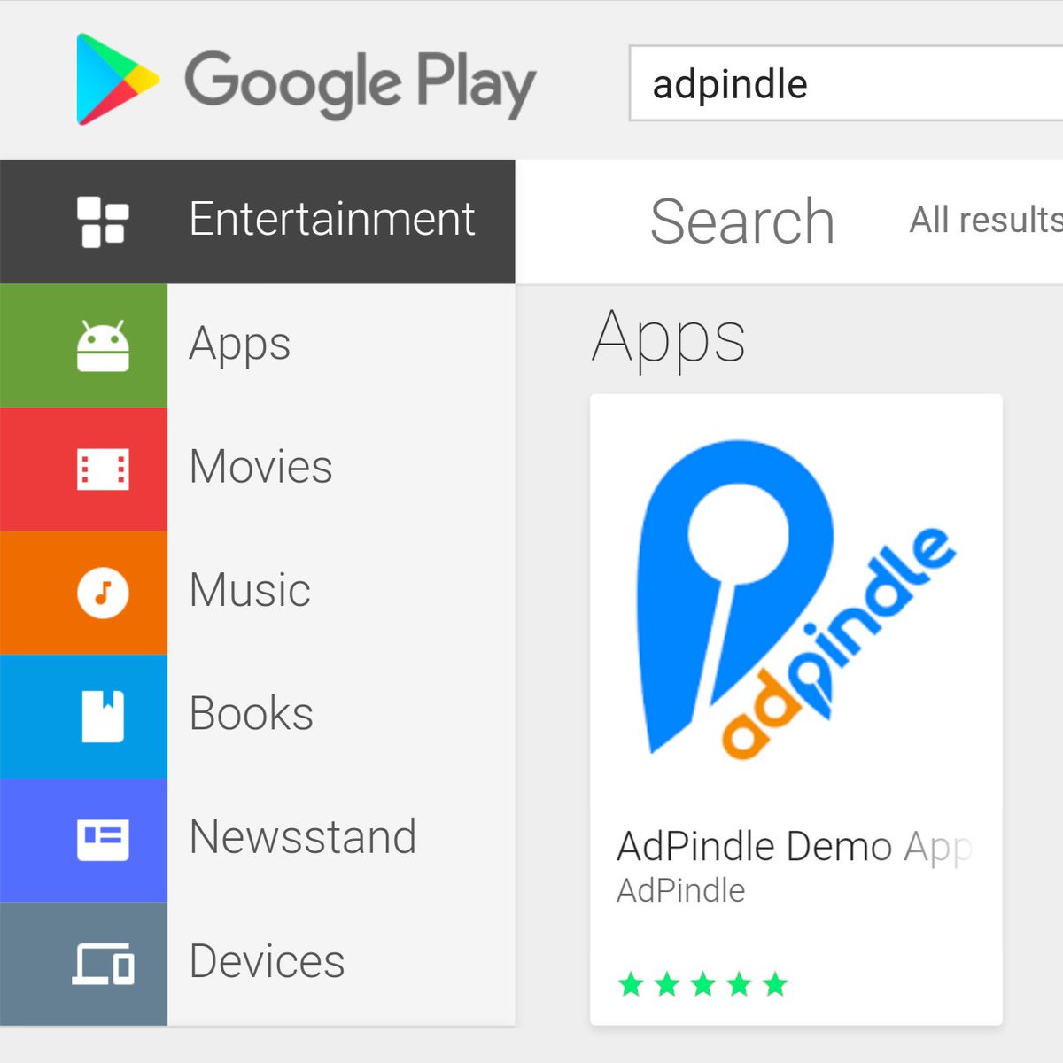 AdPindle's tweet image. Oh hey! We are on #GooglePlay...check it out! play.google.com/store/apps/det…