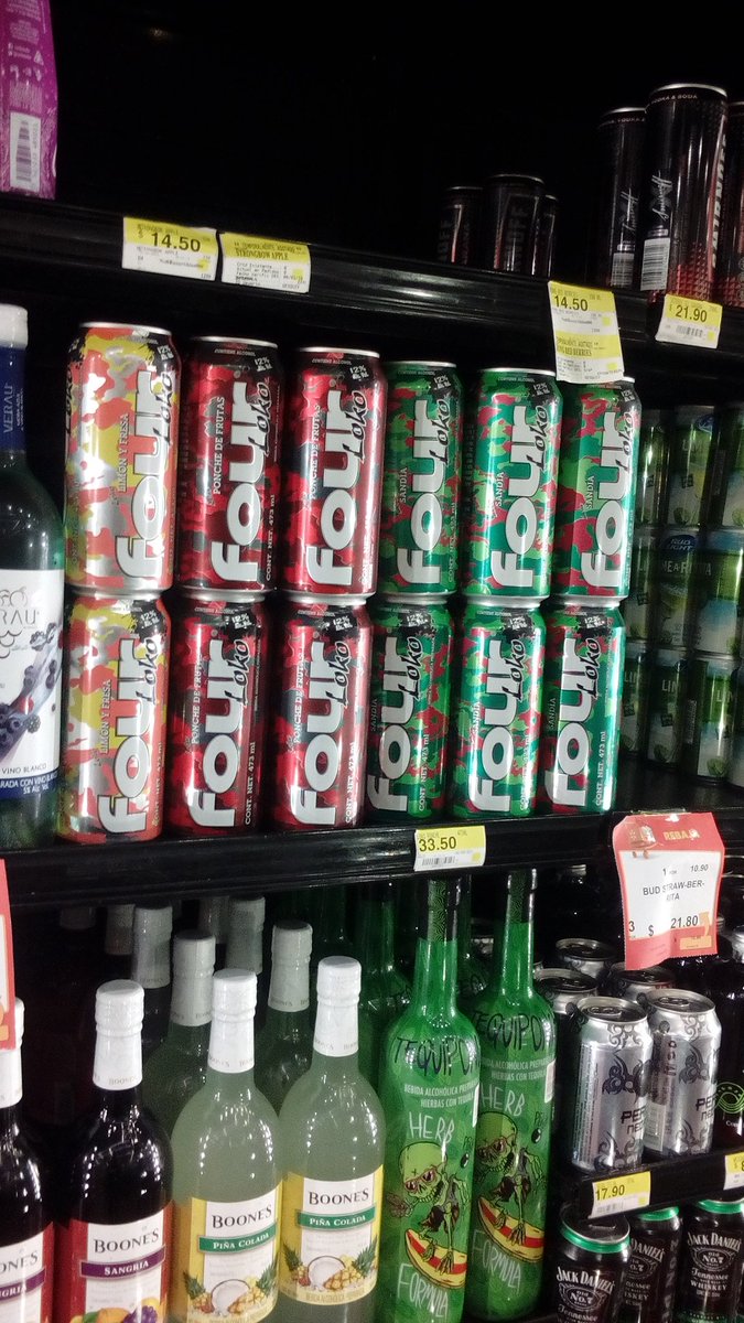 #FelizLunes #fourloko #CDMX <a href="/Walmart/">Walmart</a>