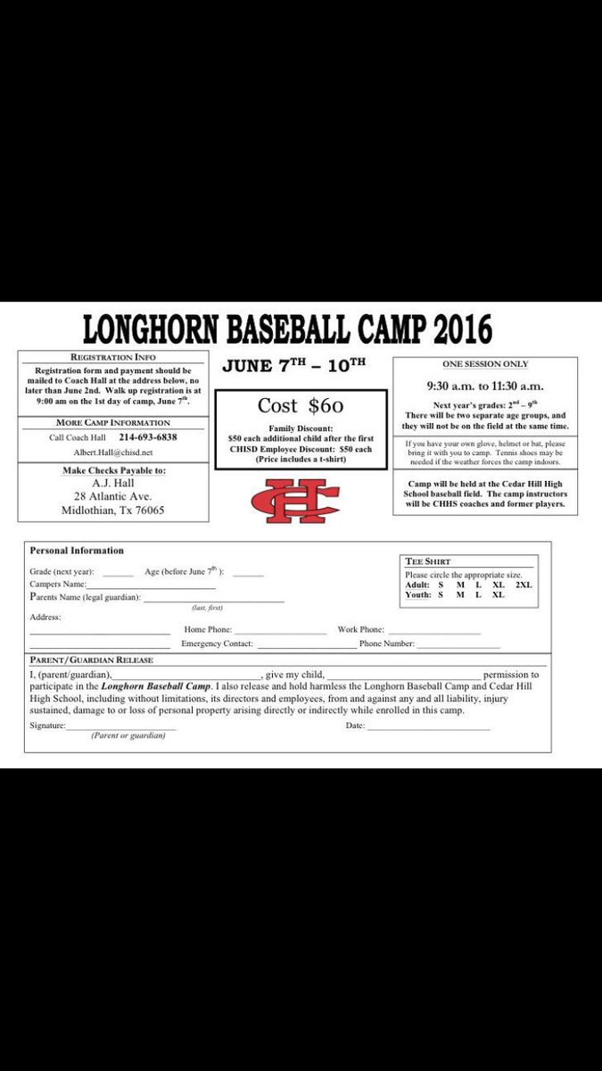 CH Longhorn Baseball tweet media