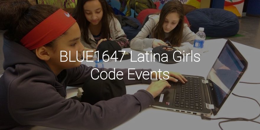 BlueStudios_io's tweet image. #Blue1647's @LatinaGirlsCode program where girls hacked & coded wearable caps. Stay tuned for what's next! #realcode