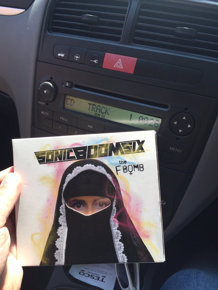 MikeApunk's tweet image. Driving home music courtesy of @SonicBoomSix #thefbomb. #hotmonday