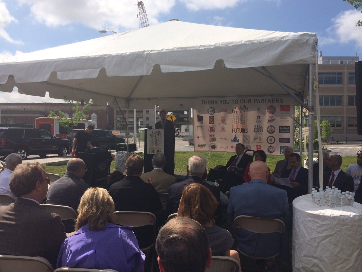 JimLangevin's tweet image. Excited to be with @ProvPlan's #BuildingFutures today to celebrate the program's 200th apprenticeship placement