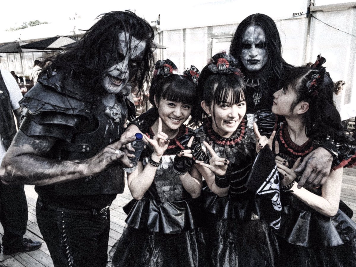 Babymetal A Fateful Meeting With Abbath Babymetal Fortarock Babymetal A Fateful Meeting With Abbath Babymetal Fortarock