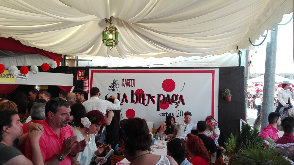 Seguimos con  el repaso por las #Casetas de nuestro #Corpus2016 hoy en "La Bien Paga". ¿Tienes fotos? Etiquétanos