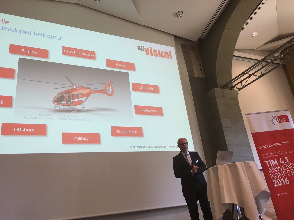 ISPC_TST's tweet photo. Digitale Transformation! FCT & allvisual ... #TIM41 #marecoSwissHeli #allvisual https://t.co/Imdt2Fzm7a