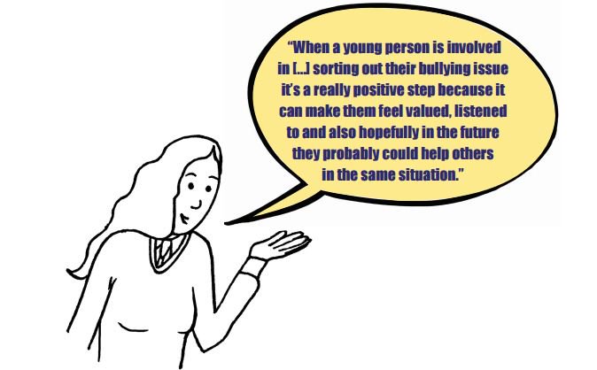Why involving bullied young people in resolving the situation is a win-win:
