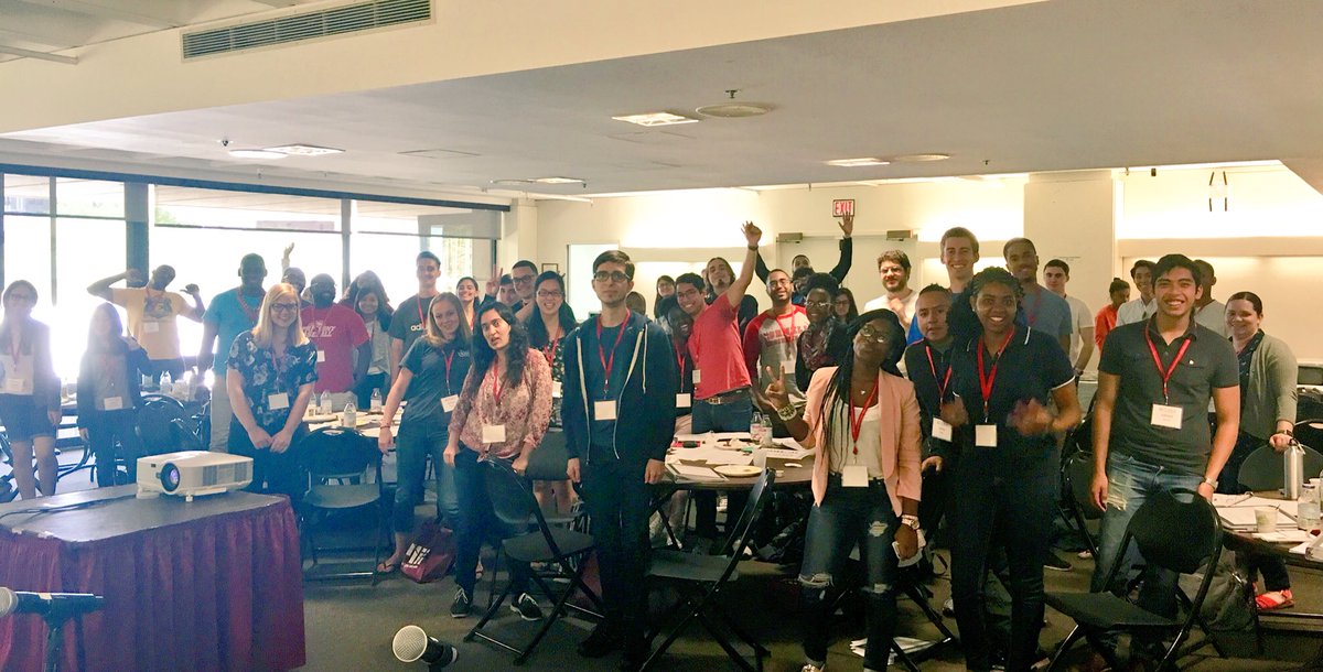 gserratomarks's tweet photo. So excited to welcome the #MITSRP 2016 cohort! #MITGradDiversity #aroundMIT https://t.co/fuJdE86xhX