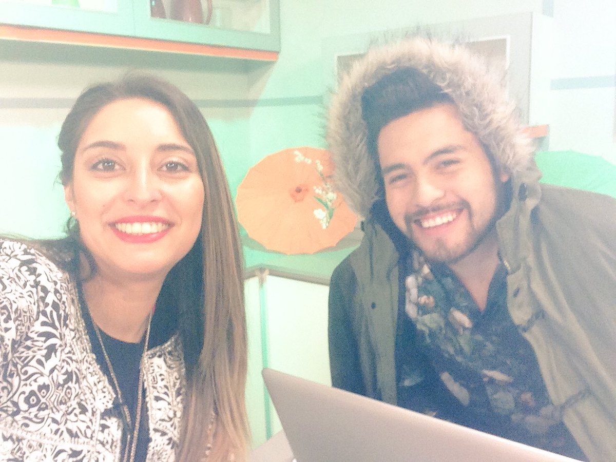 rominasalins's tweet photo. Ya estamos comenzando la mañana con @JoGutierrez_ todo el power de día lunes en @matinaltvu 💪🏼💪🏼 https://t.co/MmUzzuhDiM