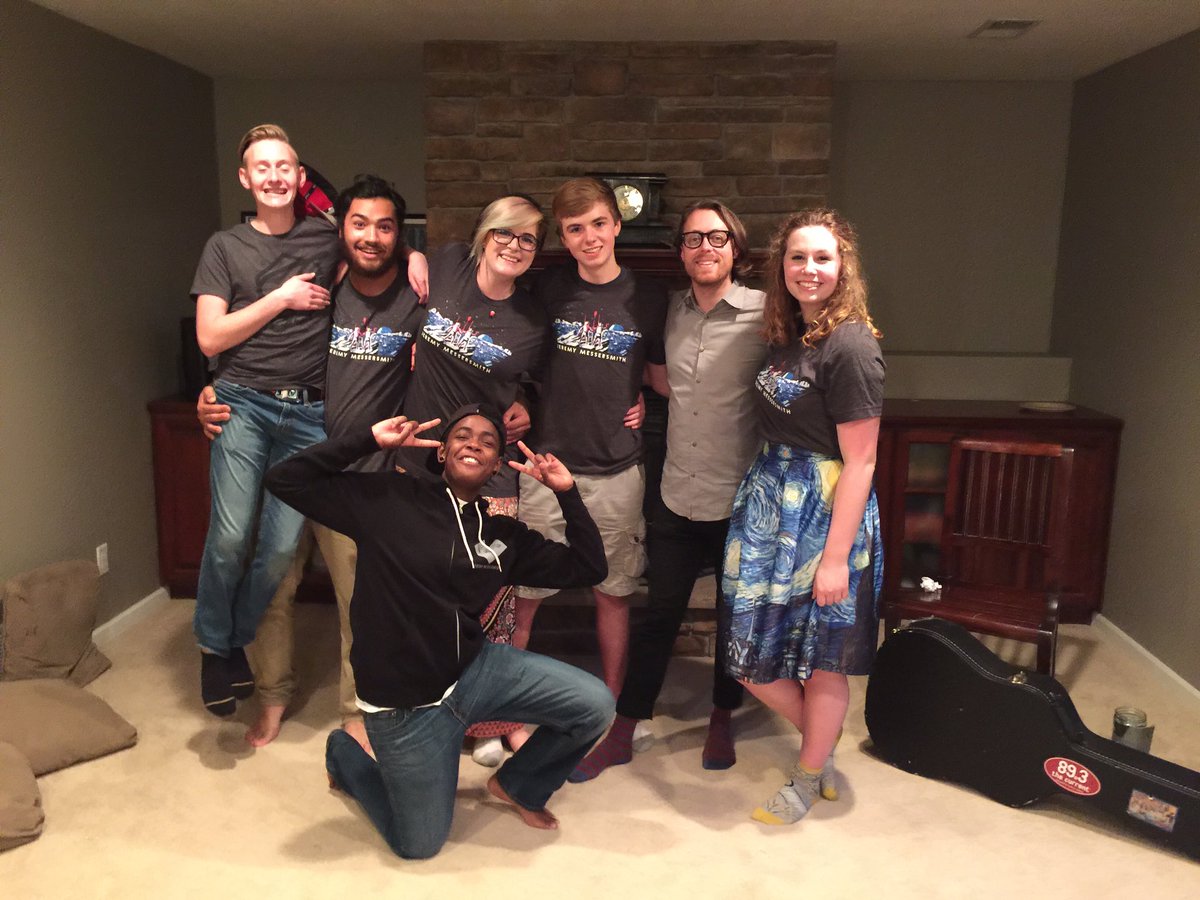 We cleared out the Merch table. Jeremy Messersmith #SupperClubTour