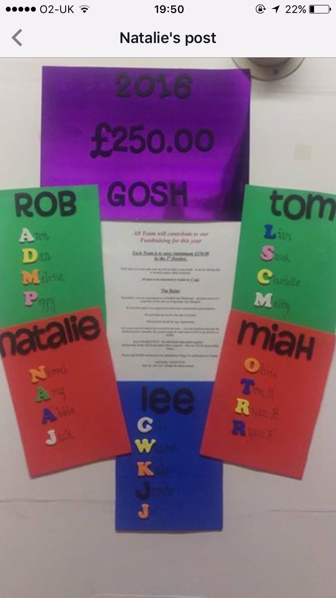 Our GOSH competition board sparkling! Thanks to our DGM Natalie!
May the best team win! Let's go! #GOSH