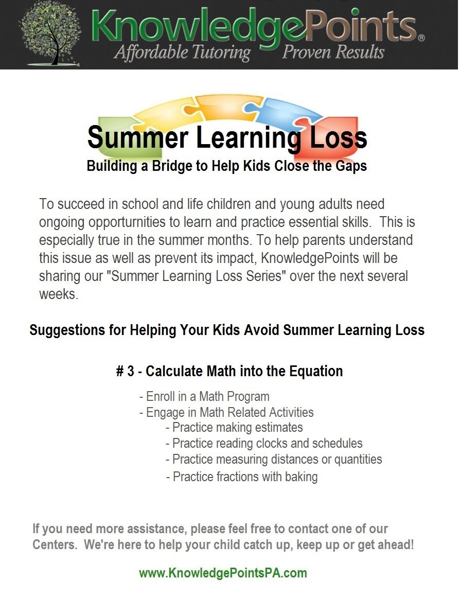 KnowledgePoints's tweet image. Learn how to avoid Summer Learning Loss from our newest series and help your children to succeed. #SummerLearning