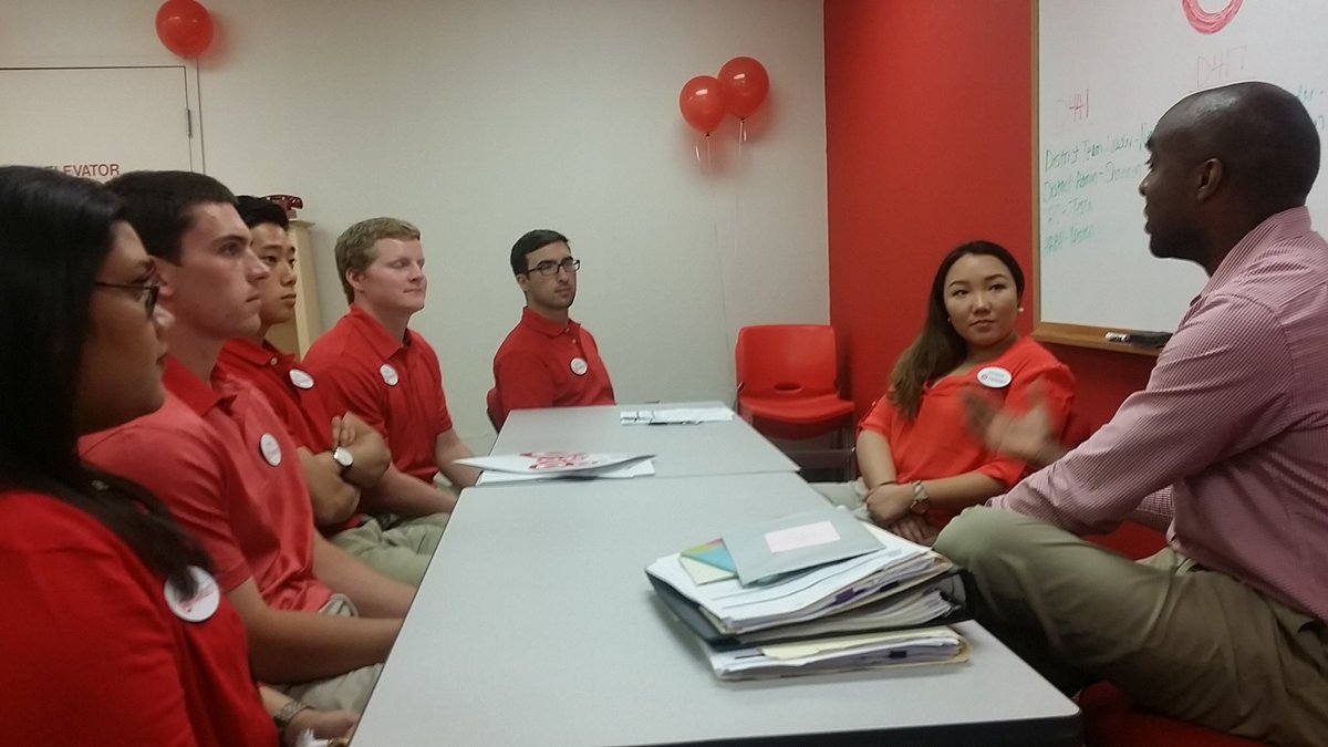 Just heard "And I didn't think I could have been more excited to start!" Thanks leaders! #TGTInterns2016 <a href="/wmwwheels/">Whitney Mrozinski</a>