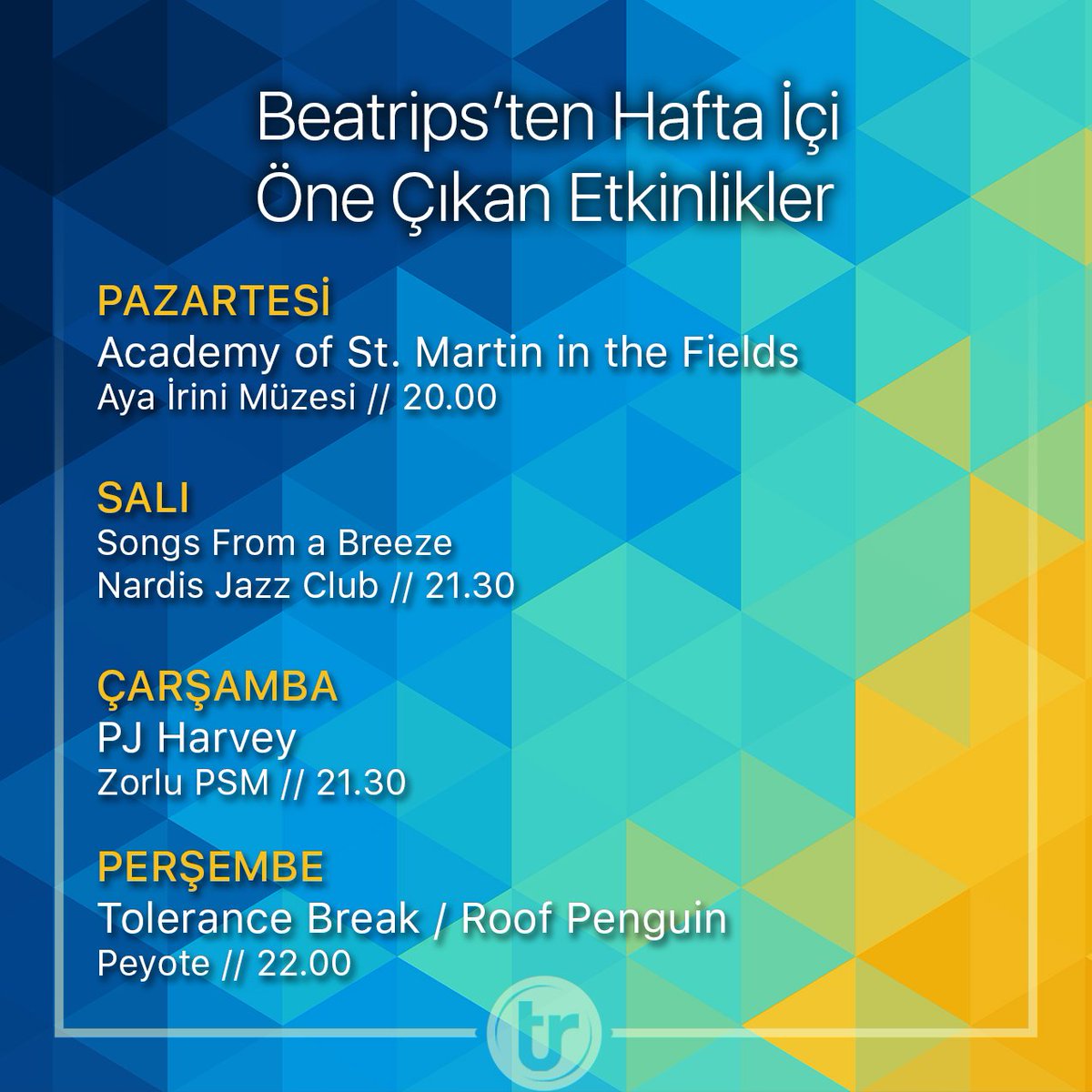 Ramazan geldi, e haliyle etkinlikler biraz azaldı ama biz sizin için en iyi after iftar etkinliklerini seçtik.