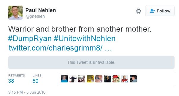 Paul_Nehlen's tweet photo. .@CharlesGrimm8 charged Stalking/Criminal Trespassing in 2014. (2014CF000101) @briansikma @JayWeber3 https://t.co/8abVCxhyDM