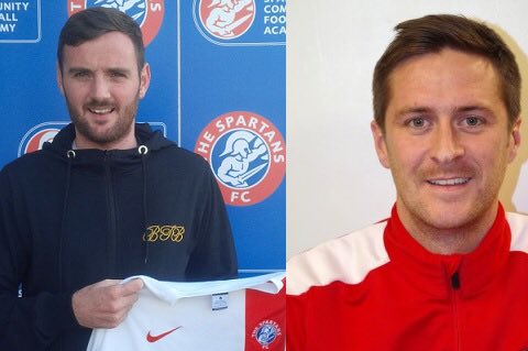 SpartansFC's tweet photo. Latest News: Tolmie and Townsley sign for Spartans ⚪️🔴 https://t.co/lGWRdLrpDX https://t.co/RZkWP9c4z2