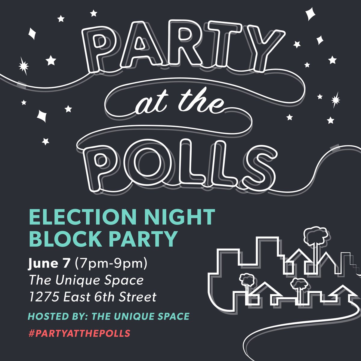 Vote tmrw then come to our Election Night Block Party in #dtla for free beer, food, and fun! eventbrite.com/e/election-nig…