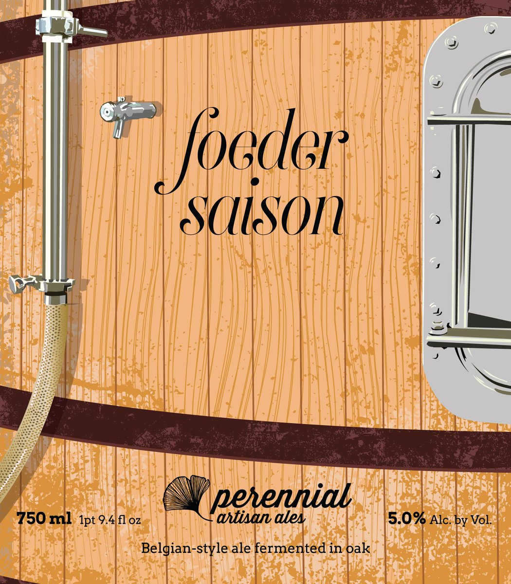 Tasting Room release Thursday 6/9: Foeder Saison--mixed-fermentation foeder-aged saison. bottles at 4, draft at 6