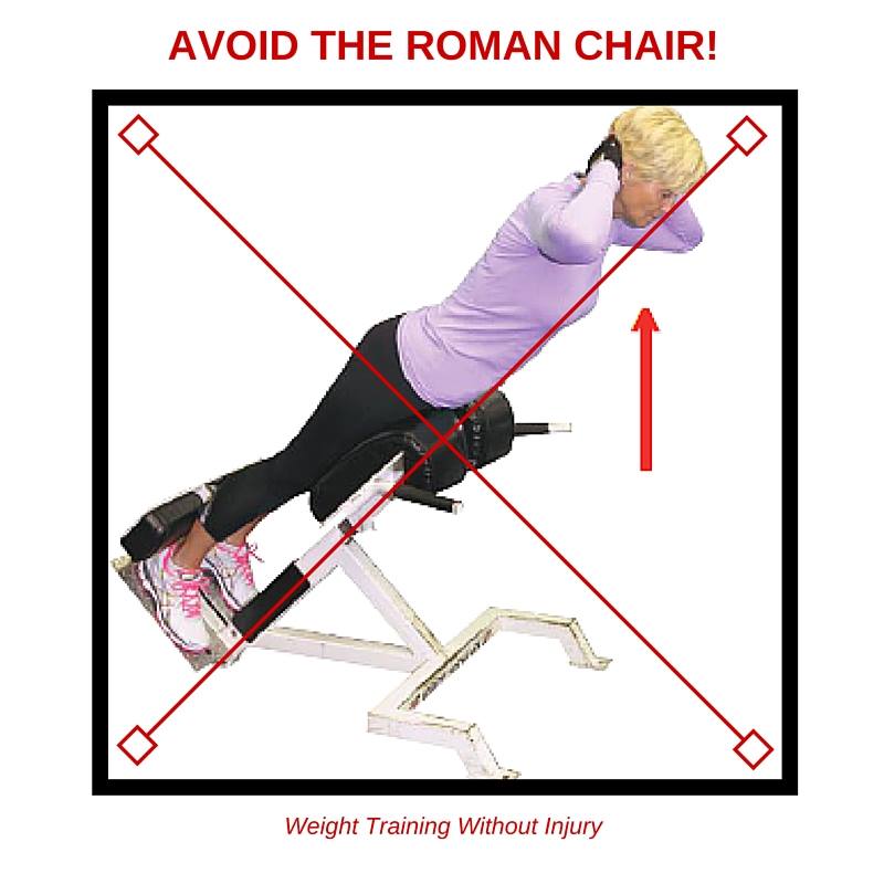 WtTrainWOInjury's tweet image. Avoid #Romanchair. Can cause serious #lowback injury! #gym #tips