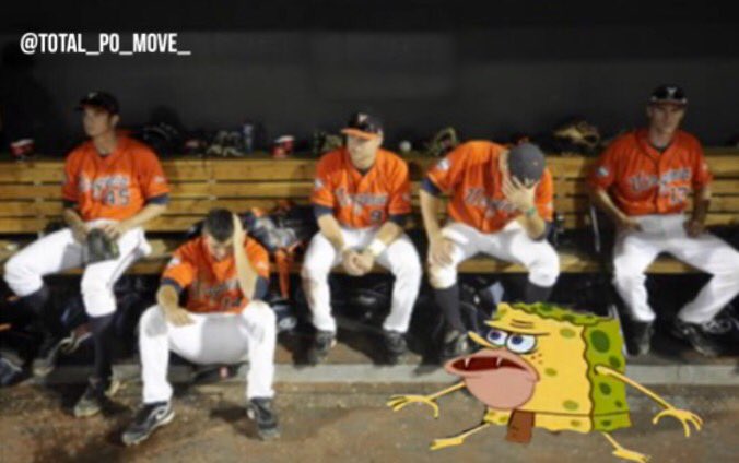 Total_PO_Move_'s tweet photo. When your team is getting slaughtered and coach tells you to warm up https://t.co/57pIefVKBI
