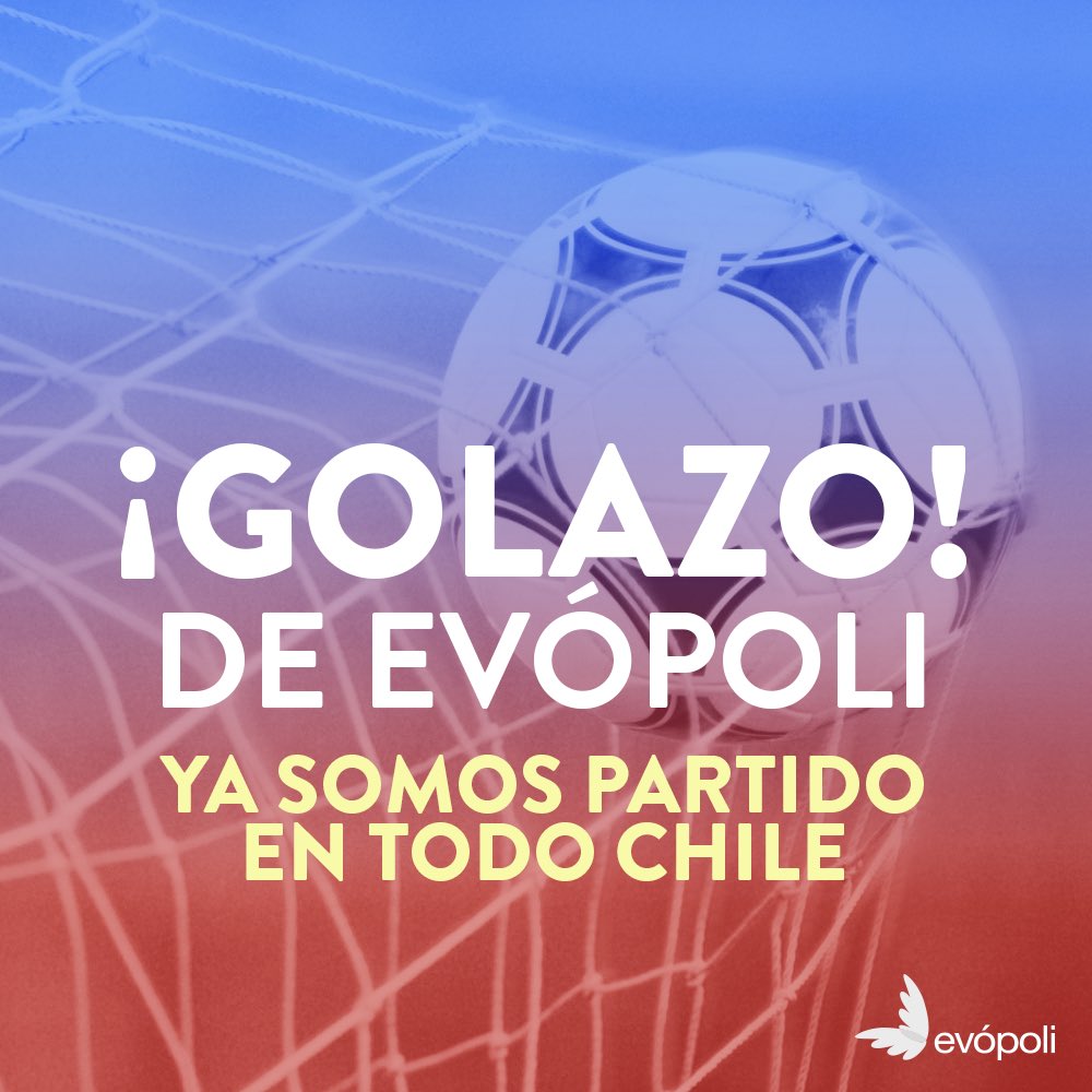 evopoli's tweet photo. Hoy celebramos que somos partido en las 15 regiones del país 🇨🇱 🎉🎉🎉🎉 #Golazo #Evópoli https://t.co/9U5ZEKyCw7