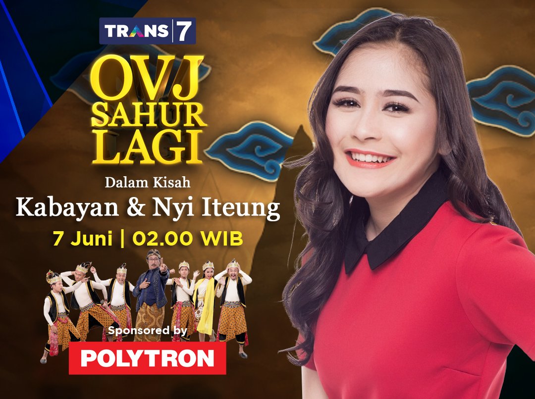 Yang pasti ada kuis “Plester” dengan hadiah total Tiga Juta Rupiah <a href="/PolytronIndo/">Polytron Indonesia</a> #OVJKiteLagi2