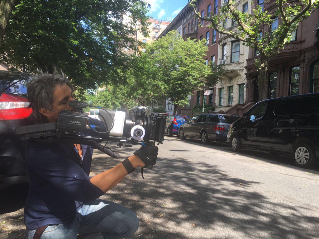 Pirata_Films's tweet photo. Shooting in New York // Rodando en Nueva York https://t.co/gfyY1L22Xr