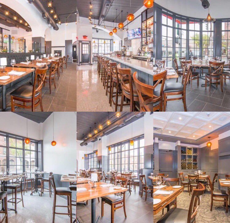 KEE_OysterHouse's tweet photo. Happy Monday, all set up and ready for you! Stop by for happy hourπΈ#keeoysterhouse #openforlunchanddinner #happyhour https://t.co/VRBGPUs01f