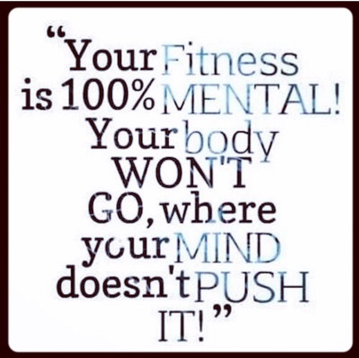 RaffinaeLajuan's tweet photo. Monday Motivation... Push beyond what you can see! #Focused #momsformedals #TransformingMindBody&Soul https://t.co/PrTWSSwwRK