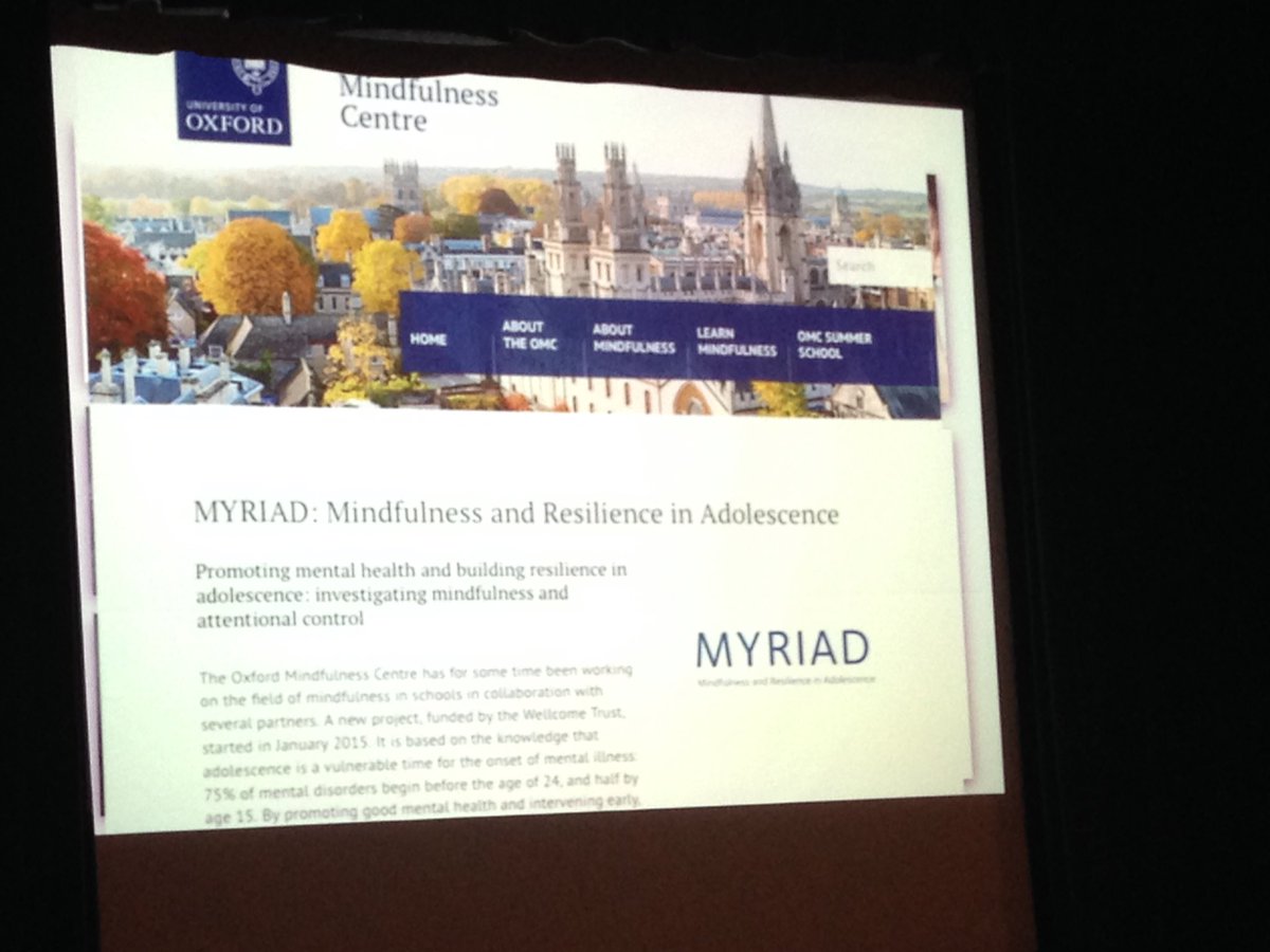 InnovatingM's tweet photo. We use evidence based approaches to support young people, teaches &amp; parents #MHTeachMeet #mindfulness @MagnaCartaSch https://t.co/YssDlqj6zY