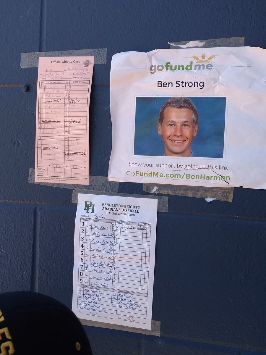 OrioleAthletics's tweet image. Baseball's post season run comes to an end. Avon 3 PHHS 8. #BenStrong #MattyMo